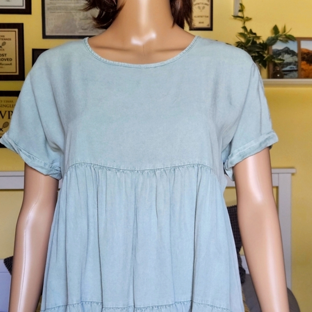 Veveret Babydoll Mini Dress - Picture 4 of 13